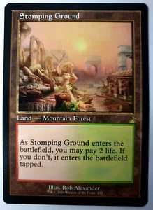 MTG: Ravnica Remastered - Stomping Ground - Retro selten - #413 - Neuwertig - Bild 1 von 1