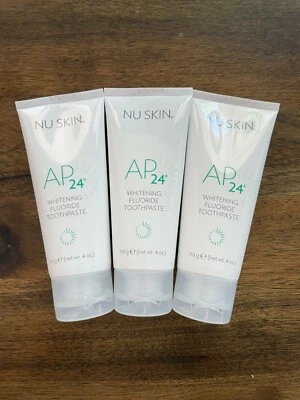 EXP 07/2026。 美国制造。 Nu Skin AP-24美白氟化物牙膏3包 — 第 1/2 张图片