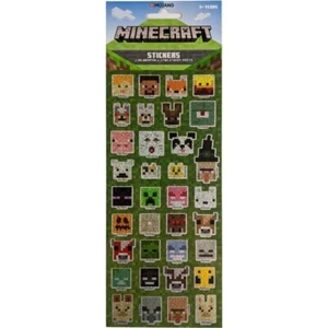 Minecraft Holographic Stickers & 2 Fun Sticker Sheets NEW - Picture 1 of 4