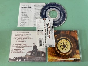 Bryan Adams – So Far So Good Japan CD OBI (POCM-1045) - Picture 1 of 1