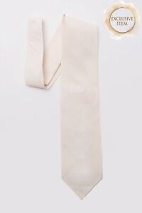 RRP €190 DSQUARED2 Twill Necktie Silk Blend Classic Length Lined Made in Italy