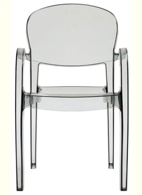 SEDIA POLTRONA   JOKER  UP ON  GRANDSOLEIL POLICARBONATO TRASPARENTE IMPILABILE - Immagine 1 di 3