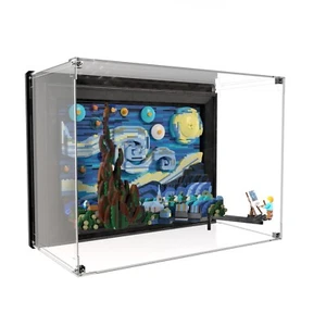 Estuche de exhibición montado en pared para LEGO® Ideas Vincent van Gogh - La noche estrellada - Imagen 1 de 4