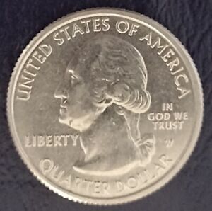 2019 W American Memorial Park, circulated but in very nice condition Quarter!!