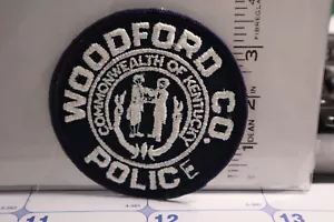 police patch WOODFORD POLICE KENTUCKY - Picture 1 of 1