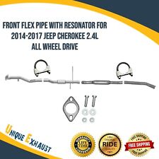 Front Flex Pipe with Resonator for 2014-2017 Jeep Cherokee 2.4L ALL WHEEL DRIVE