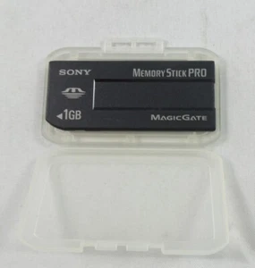 Sony 1 GB Memory Stick Pro MSX-1GS/GST - Picture 1 of 2