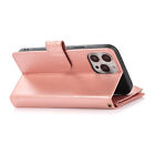 Large capacity Zipper Flip Leather Wallet Case Card Slot hand bag kickstand