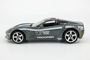 2020 Matchbox #24 Chevy® Corvette® Stingray™ GREY | HIGHWAY PATROL | MINT - Picture 1 of 1