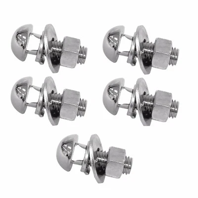 5 Set Chrome Front or Rear Bumper Bolt For 1947-1972 Chevy GMC Trucks & SUV - Image 1 of 4