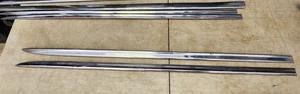 1958 Chevy Biscayne Front Fender Molding Pair Used Original Trim - Picture 1 of 18