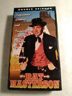 Bat Masterson Double Episode The Fighter & Stampede At Tent City Vhs Tape 1998