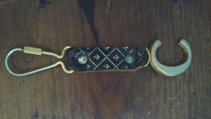 Leather Strap Key Chain key ring chain tag - Picture 1 of 2