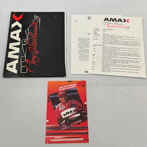 Tony Bettenhausen AMAX Racing Press Kit Brochure Penske Chevy 90 Indy Car - Picture 1 of 15