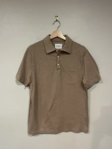 Polo Goodfellow Hombre Manga Corta Marrón Tostado Grande L - Imagen 1 de 3