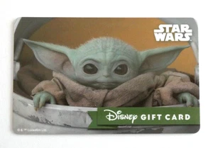 STAR WARS Baby Yoda MANDALORIAN Grogu DISNEY Disneyland GIFT CARD No Value - Picture 1 of 1