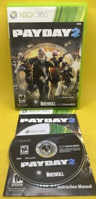 Payday 2 (Microsoft Xbox 360, 2013 w/ Manual, Tested, Works Great) - Image 1 of 4