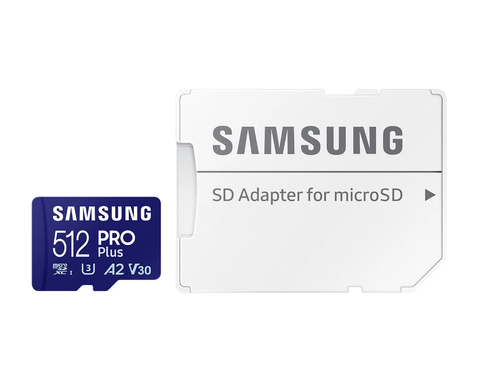 Samsung 512GB Micro SDXC Pro Plus Memory Card with Adaptor - 180MB/s - image 1 of 1