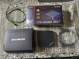 AVerMedia GC555 Live Gamer Bolt Thunderbolt 3 External Video Capture Card 4K - Photo 1/1