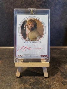 Rittenhouse Game of Thrones Auto - Peter Dinklage (Tyrion Lannister) - Picture 1 of 2