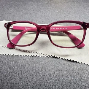 Ray-Ban Junior RB1584 Pink Eyeglasses – Girls Size 46-16 – Gently Used - Picture 1 of 5