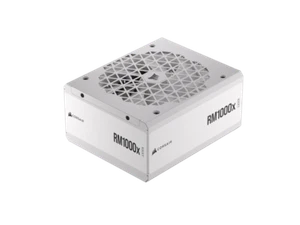 CORSAIR RMx Shift White Series, RM1000x Shift White, 1000 Watt, 80 PLUS GOLD, Fu - Picture 1 of 12