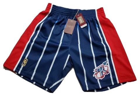 Mens Mitchell & Ness NBA Swingman Road Shorts Houston Rockets 96-97 Sizes Cover