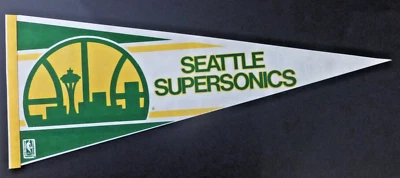 Vintage Seattle Supersonics Pennant - Image 1 of 2