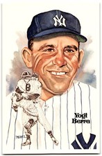 1981 Perez-Steele Hall of Fame Series 5 Yogi Berra /10000 New York Yankees #127