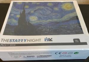 The Starry Night - 1000 Piece Jigsaw Puzzle, 75cm x 50cm - New-Factory Sealed - Picture 1 of 4