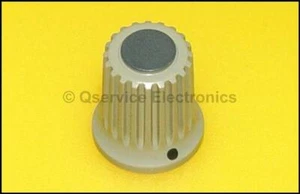 2 PCs Tektronix 366-0494-08 Knob Gray Black Top & Black Dot Index TM500 Plug-ins - Picture 1 of 3
