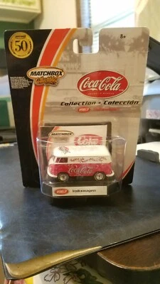 2001 Matchbox Collectibles 50th 1967 Coca-Cola Volkswagen Van New 96956 - Image 1 of 4