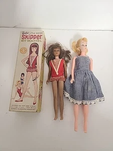 MIB Vintage Skipper Doll 1963 Stock No. 0950 Blonde "Barbie's Little Sister" - Picture 1 of 9