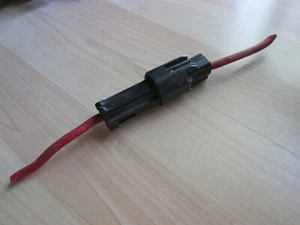 Latching Weatherproof Connector Set 1-pin 3/8" 9.5mm with 6AWG Wiring #M275CT - Picture 1 of 9