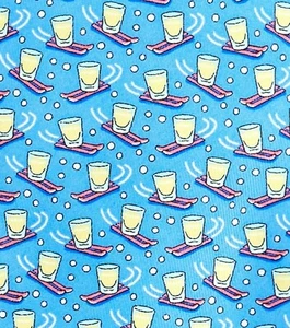 VINEYARD VINES limitierte Feiertags-SHOT-SKI-Krawatte Urlaub Seide Schnapsglas 85 $ - Bild 1 von 5
