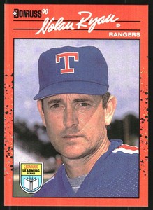 1990 Donruss Learning Series #24 Nolan Ryan