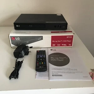LG BP250 Blu-ray DVD Player & Remote Control Upscaling - Tested & Fully Working - Picture 1 of 12