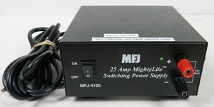 MFJ-4125 25A Mighty Lite Switching Power Supply 13.8V Fine Adjust CLEAN & TESTED - Picture 1 of 4