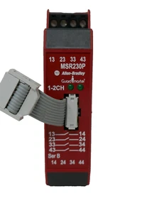 Allen Bradley 440R-H23180 Series B Safety Relay MSR230P Guard Master - Picture 1 of 8