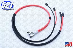 Positive Battery Cable Concours 383 440 Fits 69 70 Charger RoadRunner GTX Mopar - Picture 1 of 2