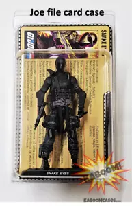 10 x GI Joe Clamshell Actionfigur Schutzhüllen 3,75" passend für Karteikarte - Bild 1 von 2
