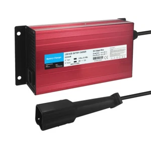 Für Yamaha G29 Golfcart 2007+ 48V 15A 3-Pin Batterieladung Rot - Bild 1 von 6