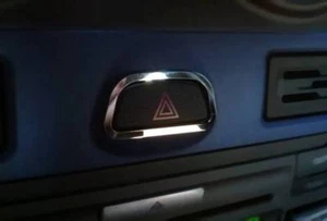 D Ford Fusion 2002 Chrom Rahmen für Schalter Warnblinker Typ 2 - Edelstahl pol - Picture 1 of 1