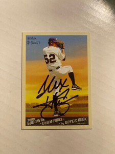 San Francisco Giants ALEX HINSHAW Signed Card