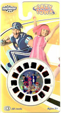 Lazy Town 3d View-Master 3 Reel Set SEALED Nickelodeon  Sportacus  Robbie Rotten