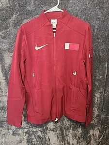 Men's S Nike Pro Elite Team Qatar Running Olympic Podium Jacket CI8727-611 - Picture 1 of 7