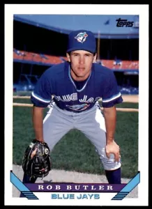 1993 Topps Traded Rob Butler Toronto Blue Jays #15T - Picture 1 of 2