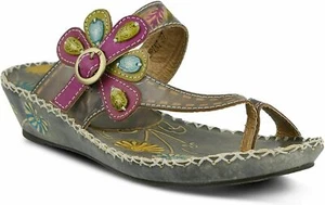 Spring Step L`Artiste Women's Santorini Slide Sandal Grey US-W 10.5-11 - Picture 1 of 1