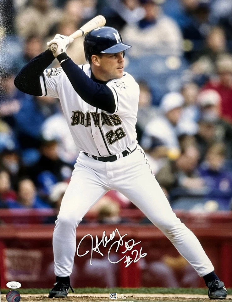 Milw Brewers All Star Infielder Jeff Cirillo Firmado 16x20 Foto #2 AUTO - JSA Foto 1 de 1