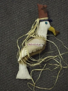 Águila primitiva 100 % cosida a mano vacaciones 4 de julio, Día de los Caídos, Americana - Imagen 1 de 10